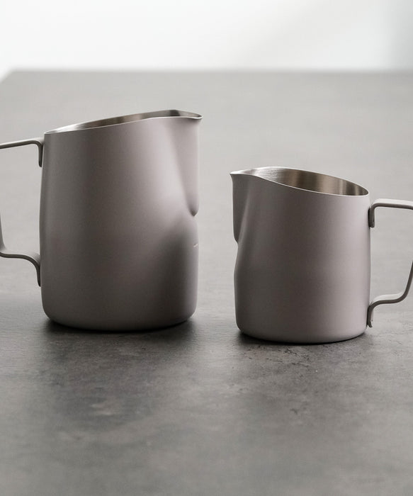 22oz WPM Pitcher with Wide Spout in Matte Gray “Cinder”