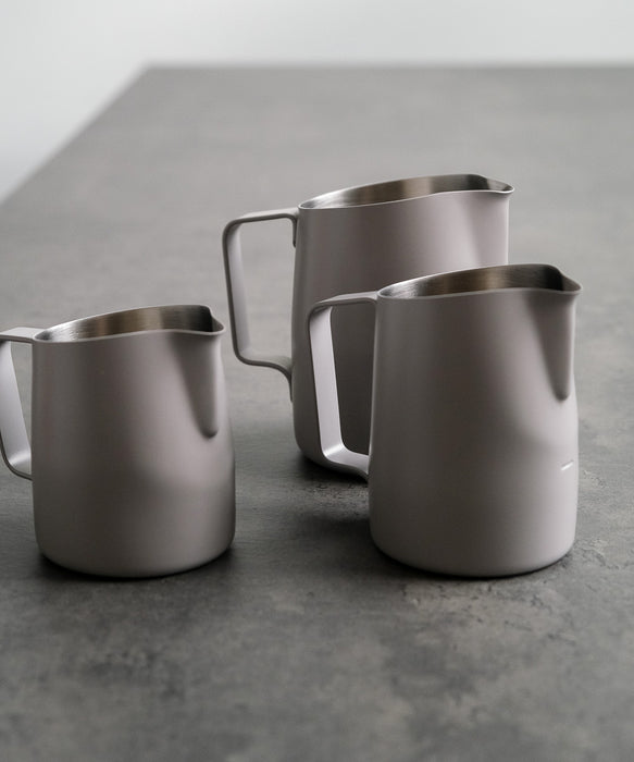 22oz WPM Pitcher with Wide Spout in Matte Gray “Cinder”