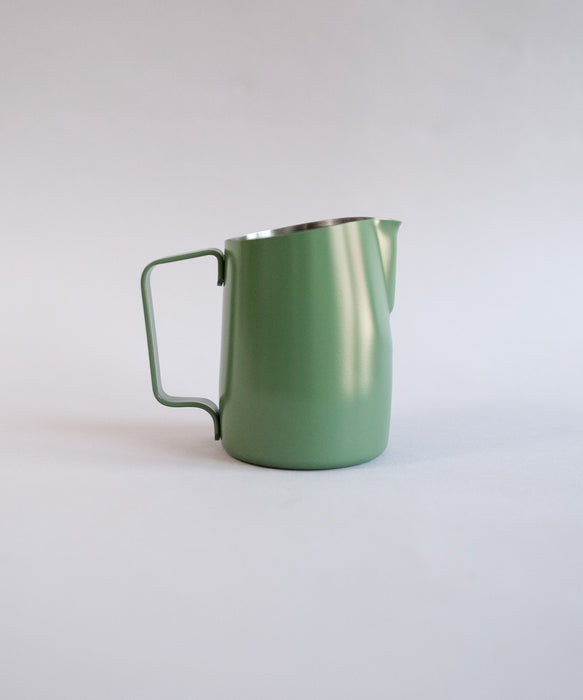 15oz Rowan - SLOW POUR SUPPLY® x WPM Pitcher with Wide Spout in Moss Green