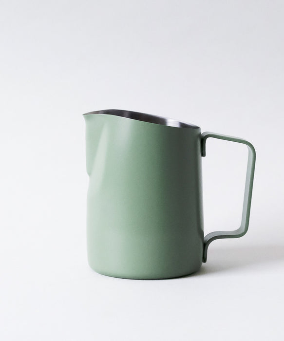 15oz Rowan - SLOW POUR SUPPLY® x WPM Pitcher with Wide Spout in Moss Green