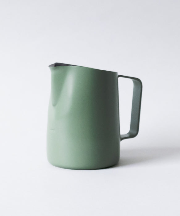 15oz Rowan - SLOW POUR SUPPLY® x WPM Pitcher with Wide Spout in Moss Green