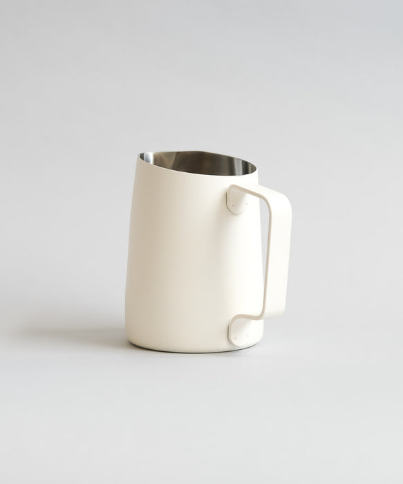 15oz Matte White Pitcher with Round Spout