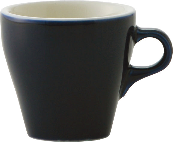 Black espresso cups