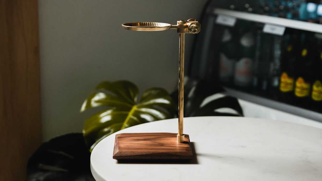 Brass Pour Over Coffee Stand